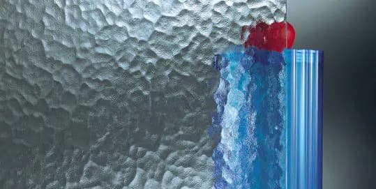 Detailweergave van Brute blank glas