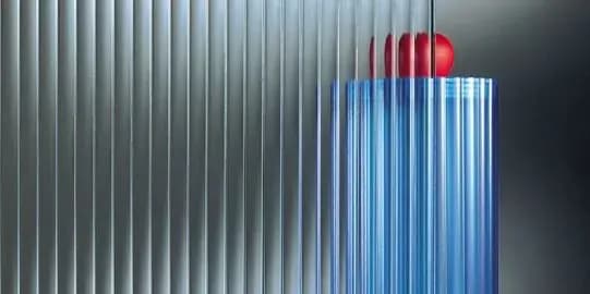 Detailweergave van Canale blank glas