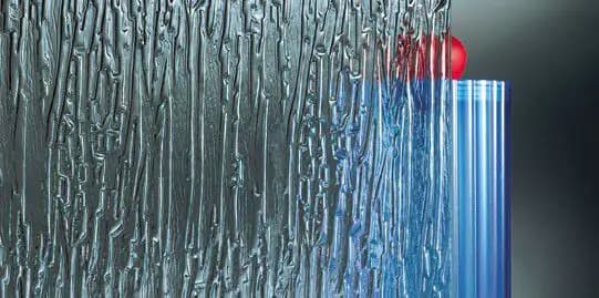 Detailweergave van Niagara blank glas